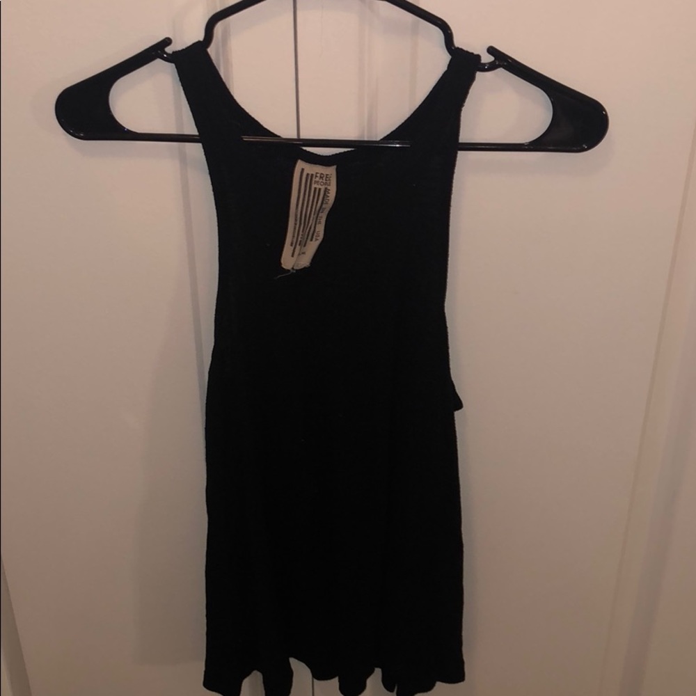 Black Free People Tank